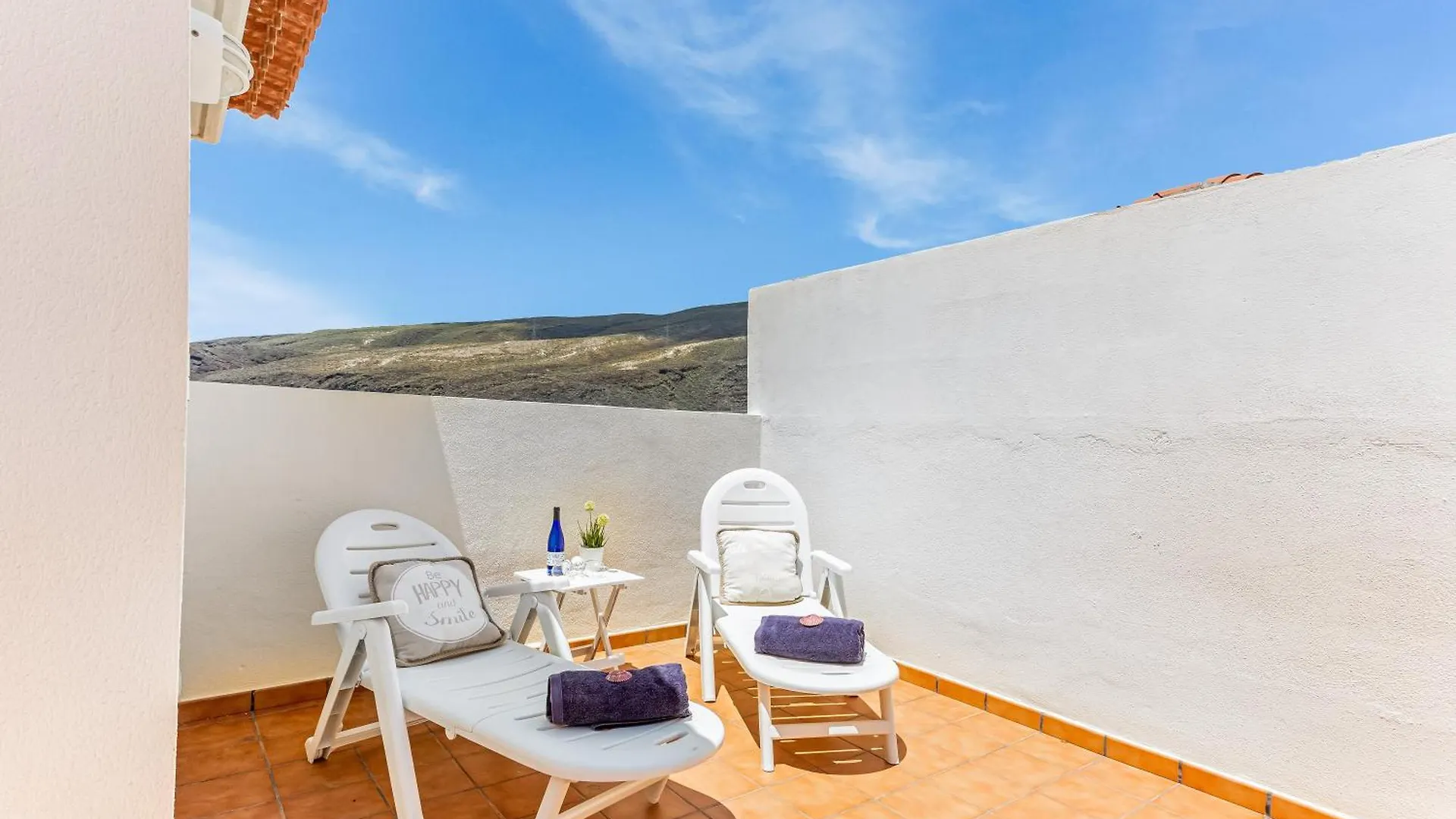 Roof Terrace, Pool Near Beach Güimar Spanien